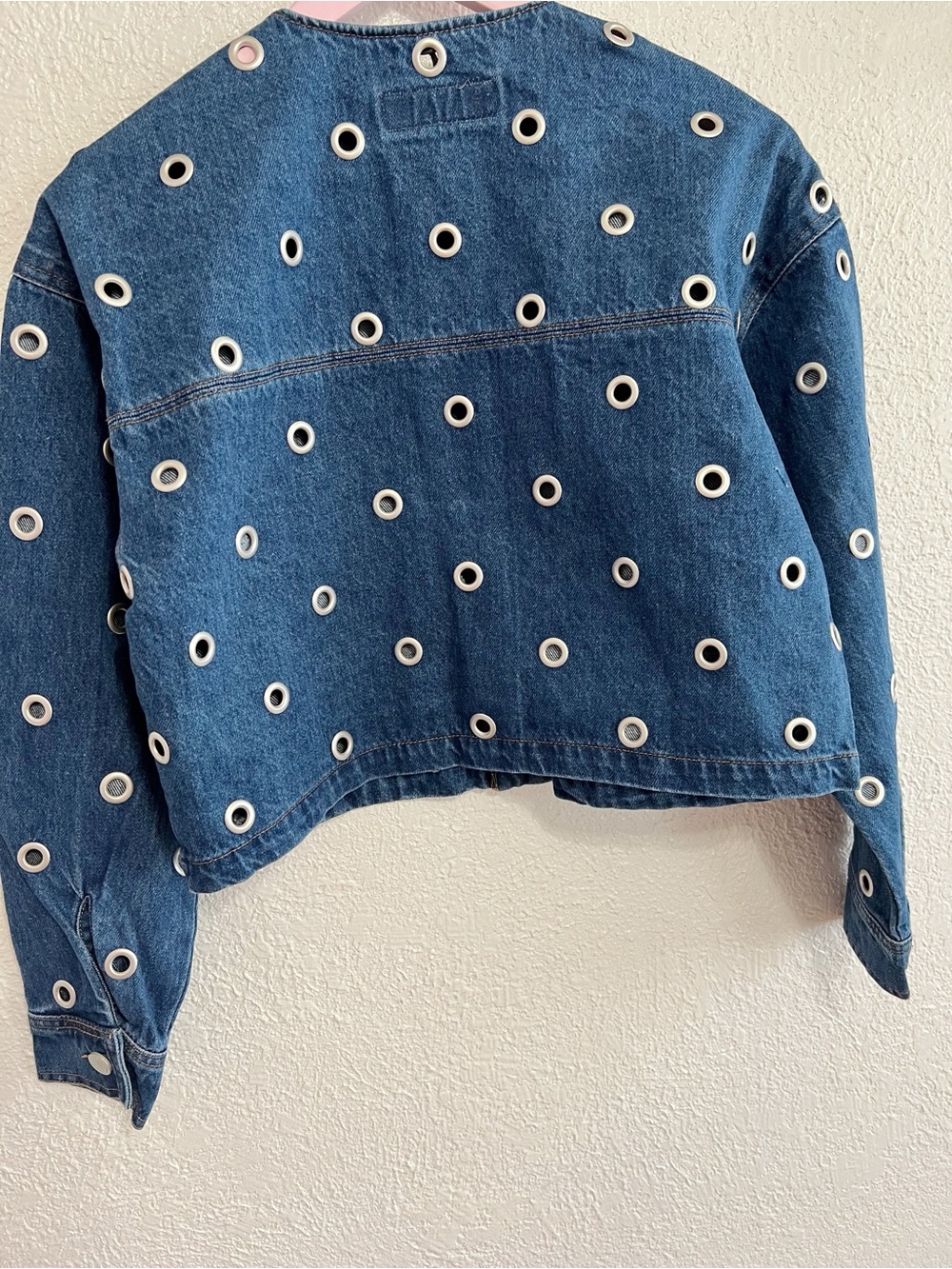 NWT Free People Blank NYC Silver Dreams Jacket - Picture 12 of 12